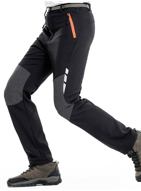 Mens Fleece Lined Waterproof Pants