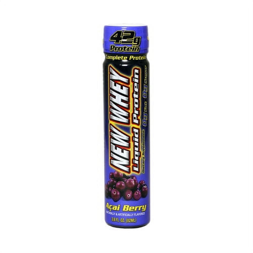 New Whey Protein Drink, 42 Grams of Protein, Acai Berry, 3.8 Oz, 1 Ct