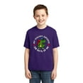 thumbnail image 2 of Wild Bobby My Teacher Survived 100 Days of Me Funny Dinosaur Cool Dino, 100 Days of School 2024 2025 Design for Kids Youth Boys Girls School Unisex Boys Girls Graphic Youth T-Shirt, 2 of 6