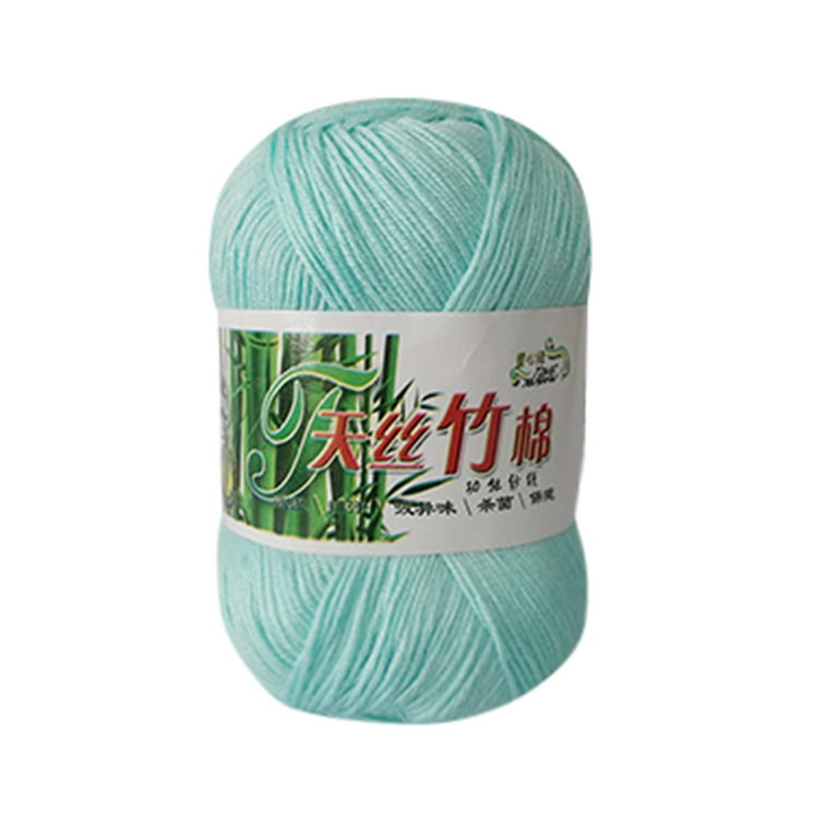 yubnlvae new bamboo cotton warm soft natural knitting crochet knitwear wool  yarn 50g j home textiles 