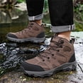 thumbnail image 5 of LASUDRAA Mens Hiking Boots Waterproof Non-Slip Outdoor Trekking Camping Trail Boots Lightweight Durable Work Shoes, 5 of 7