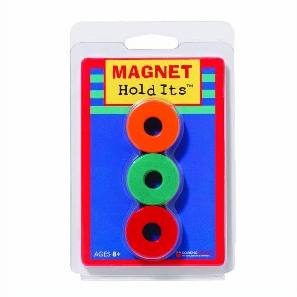 Six 1 1/8" Ceramic Ring Magnets