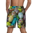 thumbnail image 4 of Haiem Easter Egg1 Mens Swim Trunks with Compression Liner 2 in 1 Swimming Shorts Stretch Swimwear Quick Dry,Board Shorts-Medium, 4 of 9