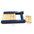 thumbnail image 2 of Musical Washboard Solid Wood Percussion Instrument Educational Wooden Musical Instrument with Percussion Tool (Wooden Scraper), 2 of 7