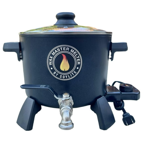 Wax Melter for Candle Making - Holds Approximately 7 Qts of Melted Wax - Easy Pour - by