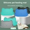 thumbnail image 6 of Fusipu Large Size Pet Placemat Non-slip Pet Placemat Leak-proof Design Raised Edges Large Size Food-grade Silicone Mat for Dogs Dogs Pet Placemat, 6 of 7