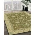 thumbnail image 3 of Ahgly Company Machine Washable Indoor Rectangle Abstract Metallic Gold Area Rugs, 7' x 9', 3 of 7