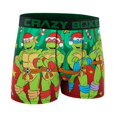 thumbnail image 3 of CRAZYBOXER Men's Underwear Ninja Turtles Non-slip waistband Breathable Boxer Brief Perfect fit, 3 of 4