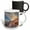 Multicolor, variant on 3drose, Greece, Santorini, Oia, Colorful Buildings - Eu12 Dgu0366 - Darrell Gulin, 11oz Two-tone Green Mug