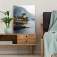 thumbnail image 5 of Eilean Donan Castle Watercolor Canvas Print, Wall Decor for Living Room Bedroom Office Hotel Restaurant Entryway, 5 of 8