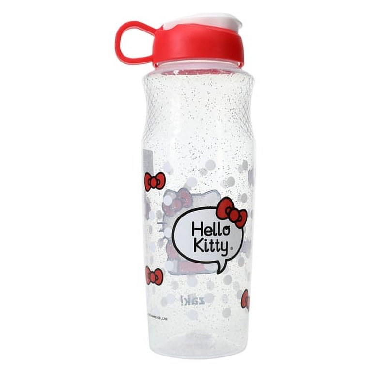 Zak! Sanrio HELLO KITTY 30oz REUSABLE WATER BOTTLE. New!