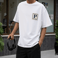 thumbnail image 6 of Men's 100% Cotton T-Shirt, Short Sleeve Crewneck Graphic Tee, Soft Breathable Casual Basic Shirt S-3XL, 6 of 7