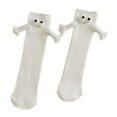 thumbnail image 3 of Calcetines de tubo medio Unisex Yuyangstore Club Celebrity Toe Cómodos Divertidos, 3 of 7