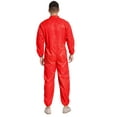 thumbnail image 2 of Zaldita Men's One Piece Work Coveralls Jumpsuits Long Sleeves Front Zipper One Piece Work Uniform Orange 5XL, 2 of 3