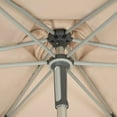 thumbnail image 2 of Safavieh Hurst 9' Market Crank UV Resistant Patio Umbrella, Beige, 2 of 5