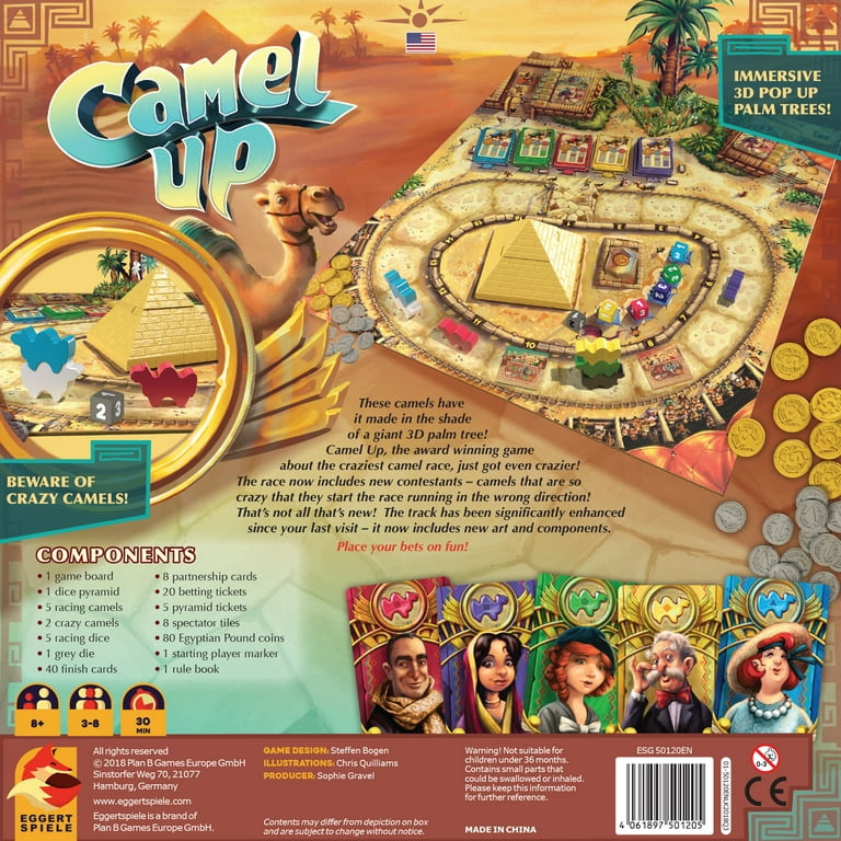 Camel Up Review – Tom'S Epic Gaming