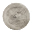 thumbnail image 4 of 18 Inch Stool Table, Ceramic, Cylindrical, Textured Geometry, Outdoor, Gray, Saltoro Sherpi, 4 of 5