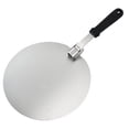 thumbnail image 1 of Pizza Shovel Spatula Wooden Handle Foldable Stainless Steel Pastry Paddle, 1 of 12
