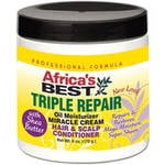 Africa's Best Triple Repair Oil Moisturizer Miracle Cream Hair & Scalp Conditioner 6 (Best Hair Care App)