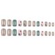 thumbnail image 2 of 24 uñas postizas para el Día de San Patricio, pegatinas para uñas, pegatinas completas de larga duración, parches para uñas., 2 of 6
