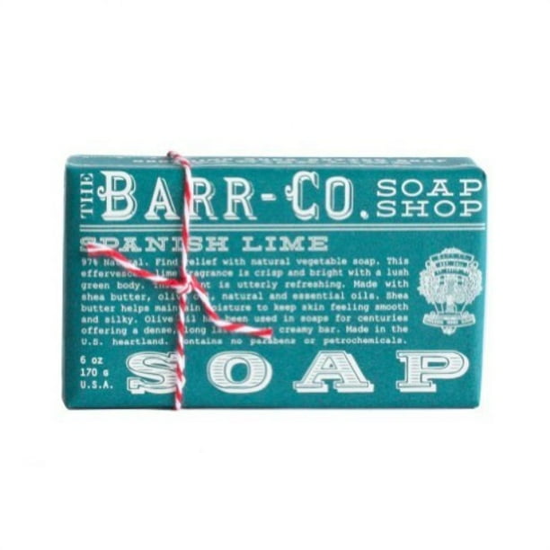 BarrCo. barrco. soap shop 6 oz spanish lime bar soap by the barrco