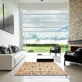 thumbnail image 7 of Ahgly Company Machine Washable Indoor Rectangle Abstract Sun Yellow Area Rugs, 8' x 12', 7 of 7