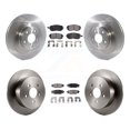 thumbnail image 1 of Transit Auto Front Rear Disc Brake Rotors and Ceramic Pads Kit for Car Subaru Outback Legacy with 292mm Diameter Rotor K8T-103107, 1 of 11