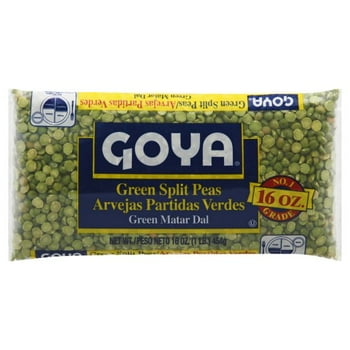 Goya Dry Green Split Peas, 16 oz, Bag