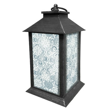 Briarwood Lane Ornamental Blue and White Lantern