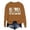 A-Brown803, variant on Humorous Slogan Sweatshirts For Women Drop Shoulder Graphic Printed Sweatshirt Soft Casual Everyday Pullovers