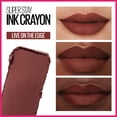 thumbnail image 3 of Lápiz labial Maybelline Super Stay Ink Crayon Live On The Edge, 3 of 8