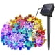 thumbnail image 1 of Cadena de luces solares para jardín al aire libre, luces LED con flores florecientes, impermeables, con energía solar, decoración para festivales, luces coloridas para fiestas, bodas,, 1 of 8