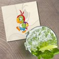 thumbnail image 2 of Funny School Parrot Animal 4'' X 4'' Square Wooden Coaster, 2 of 3