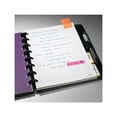 Staples Arc Customizable Leather Notebook System Black 63/4" x 83/4