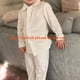 thumbnail image 1 of Conjunto de salón para niños, Pijamas de invierno, Pijamas de Navidad, Pijamas de terciopelo blanco familiar para bebés, niñas, mujeres, niños, ropa de dormir, 2023, 1 of 4