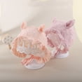 thumbnail image 2 of 2 gorros de encaje para bebé, gorros de protección solar para niña (rosa, naranja), 2 of 5