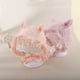 thumbnail image 3 of GOOHOCHY 2pcs Baby Lace Sun Protection Caps Baby Girl Bonnet Sun Sombreros (rosa, naranja), 3 of 4
