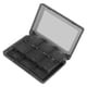 thumbnail image 5 of Estuche de plástico PP 28 en 1 para tarjetas de juego, caja de almacenamiento de cartuchos para Nintendo 3DS, DSL, DSI LL, color negro, 5 of 15