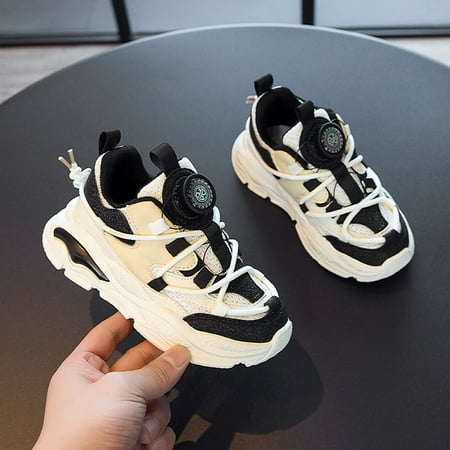 

Cathalem High Top Girls Fashion All Season Children Sneakers Boys And Girls Running Lightweight Breathable Big Girls Shoes Size 5 Black 7 Years
