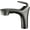 Gray, variant on Bathroom Faucet Pull Out Sprayer, Single Handle Pull Down Sink Taps, One Hole Basin Mix Taps with Hot Cold Water Hose, Double Spout Brass Bath Faucet