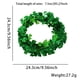 thumbnail image 4 of CaiYueKe St. Patrick's Day Window Clings Decorations, Irish Shamrock Four-Leaf Clover Garland Wreath Stickers, Festive Holiday Party Home Decor, Removable Vinyl Wall Window Decals for Indoor Outdoor, 4 of 6