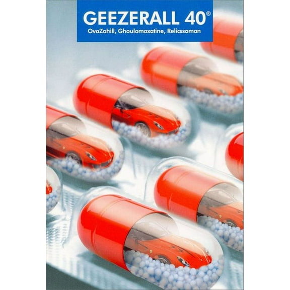Nobleworks Geezerall 40 Funny / Humorous Birthday Card