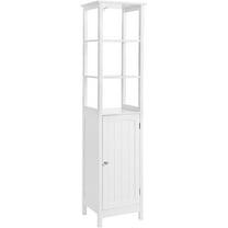 Kanstar Bathroom Multifunctional Storage Cabinet, White, 12.6''
