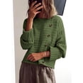 thumbnail image 3 of Suéter PRETTYGARDEN Otoño 2025 con Botones y Cuello Redondo Talle S, 3 of 5