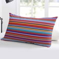 thumbnail image 5 of Throw Pillow Cover, Pillowcase Protectors with Zipper, Breathable Decorative Lumbar Pillow Case Cover, Pillow Shams for Couch Sofa 12x20Inch, 5 of 7