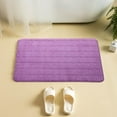thumbnail image 4 of Carpet Polyester Carpet Memory Cotton Outdoor Indoor And Outdoor Bathroom Kitchen Carpet Floor Mat Grid 60X40Cm Deep Purple, 4 of 6