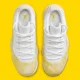 thumbnail image 4 of Ni - ke NEW Air Jordan 11 Retro Low Women's Size 11 White/Tour Yellow-White AH7860-107, 4 of 5