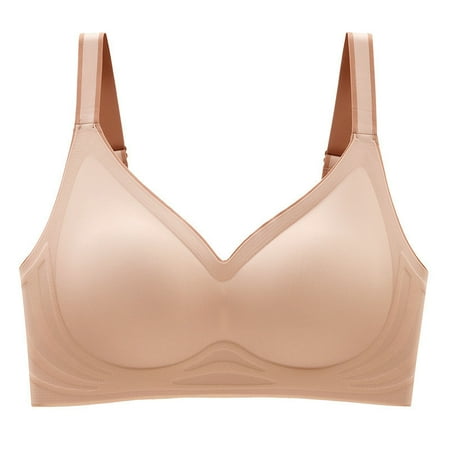 

Workout Yoga Activewear Bras Seamless Sports Bra With Back Strap Suitable For Women And Girls Skin Color M (34/75 ABC)