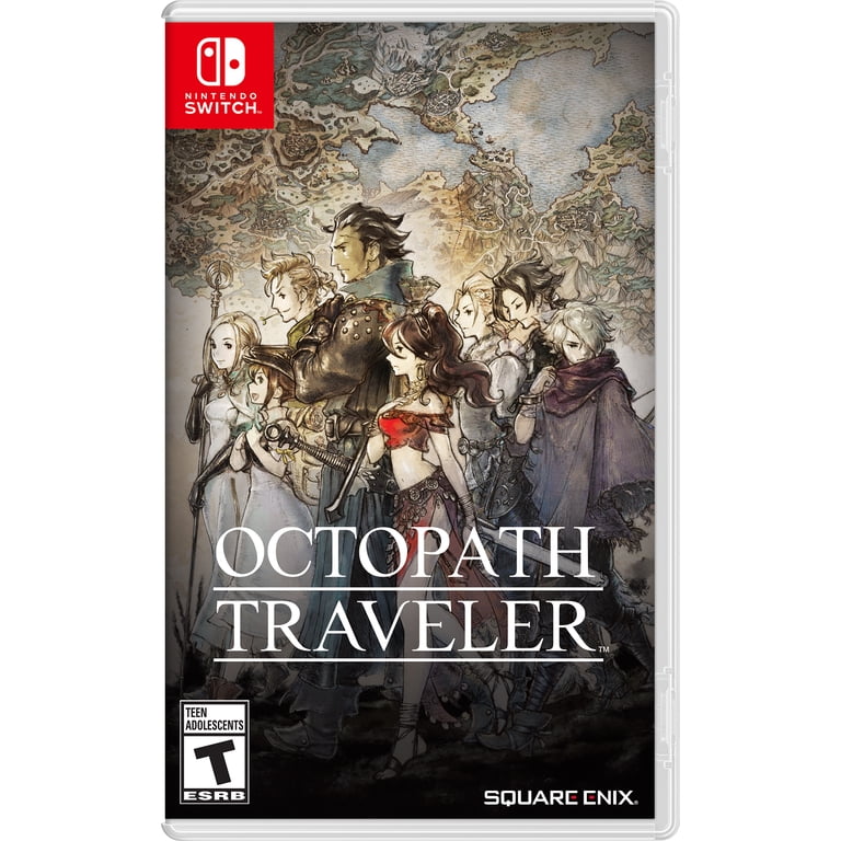 Octopath Traveler Game, Square Enix, For Nintendo Switch, Physical