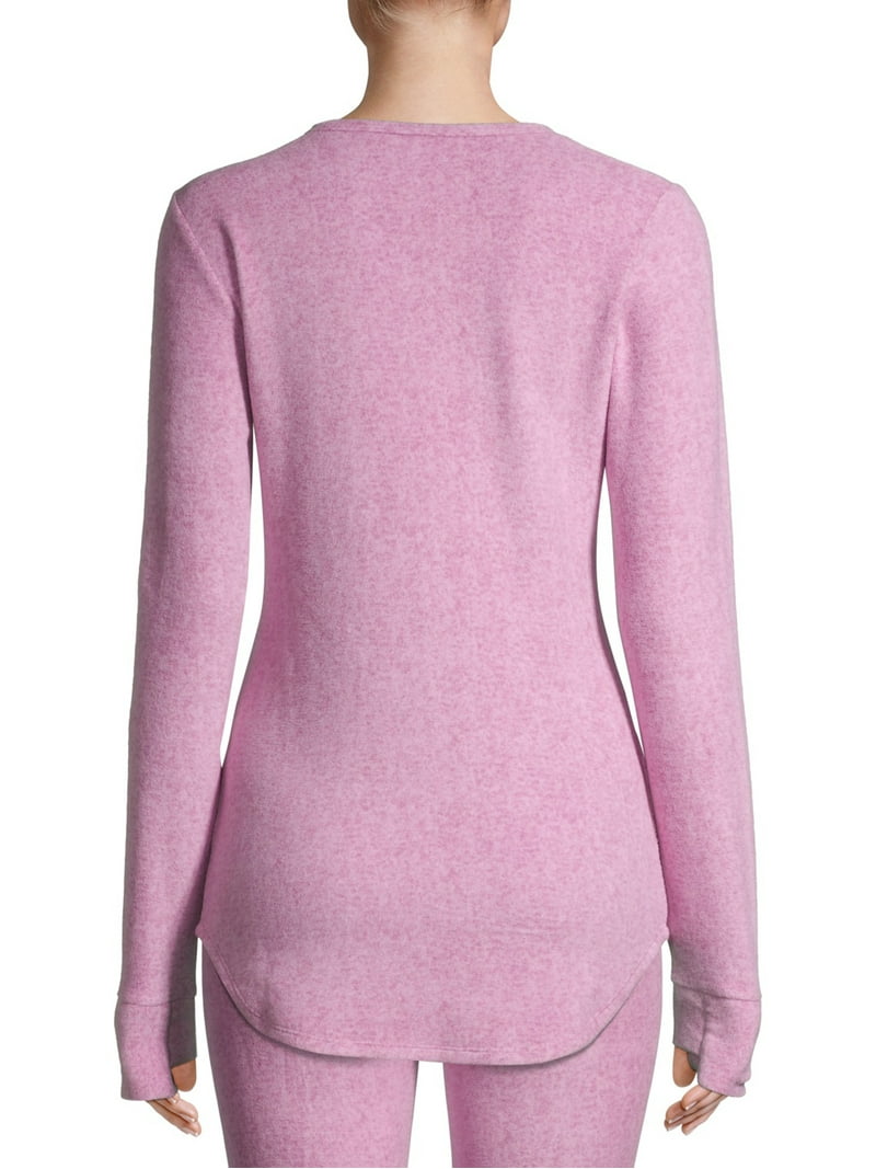 Cuddl Duds ClimateRight Haut à Manches Longues En Peluche